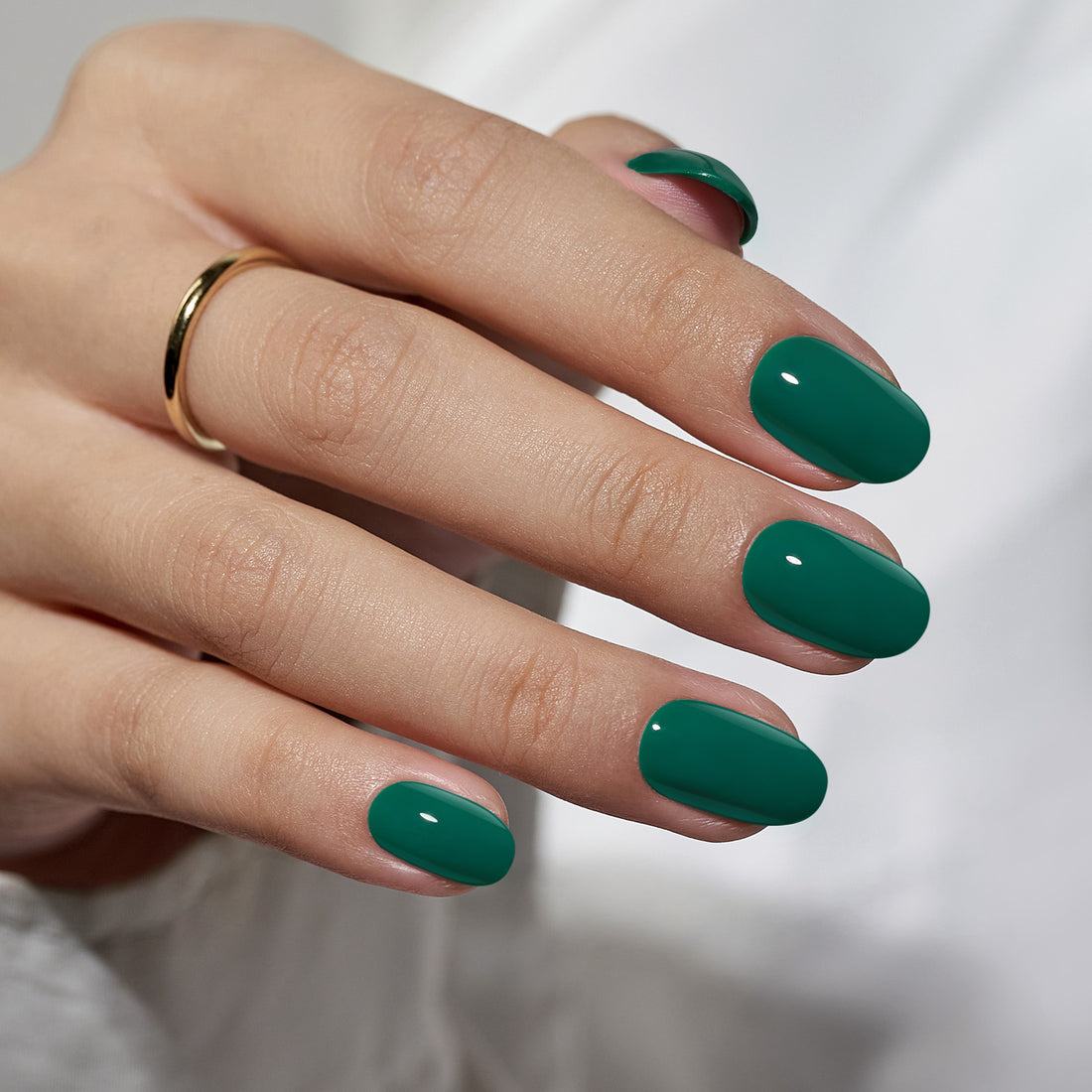 Moss Green Oval Medium