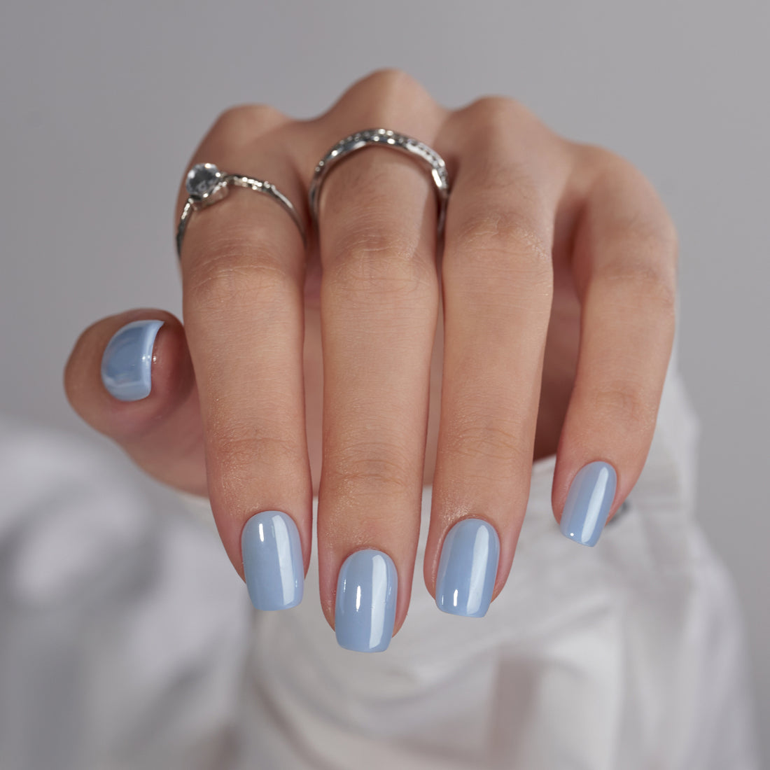 Glazed Blue Square