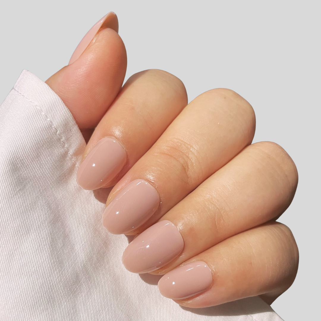 nude nagels soft gel