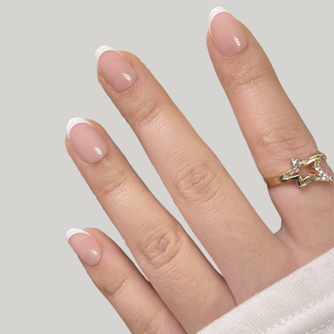 French Manicure Nagels