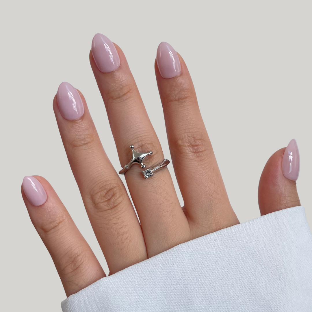 Press-on nagels nude