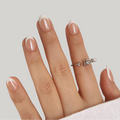 Glam French Almond Press-On Nails