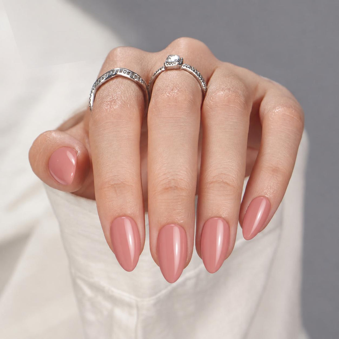 Glam Pink Press-On Nails